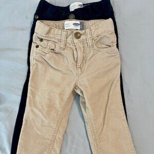 Toddler Corduroy Jeans - 2 pairs